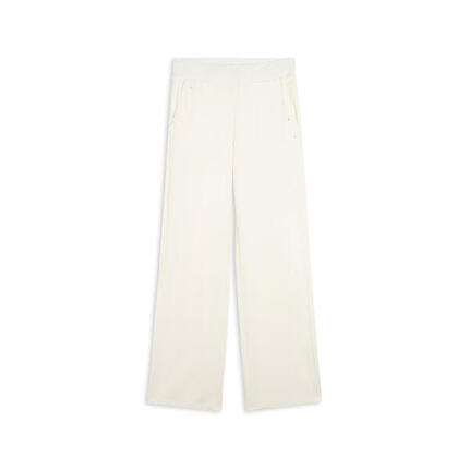 Pantalon confortable coupe droite et orné de paillettes