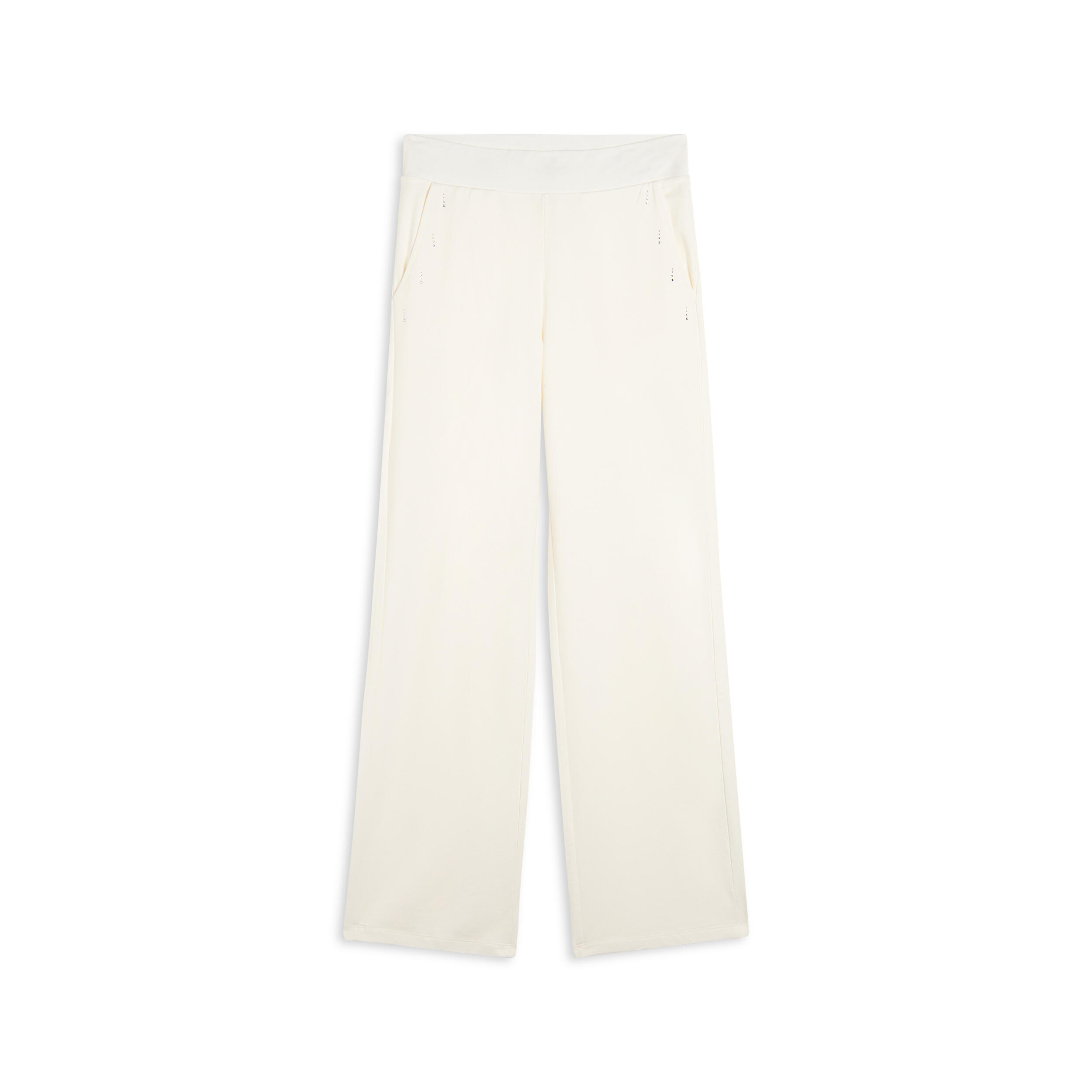 Freddy - Pantalon Confortable Coupe Droite Et Orné De Paillettes - Pantalons - Blanc - 44 L - Decathlon