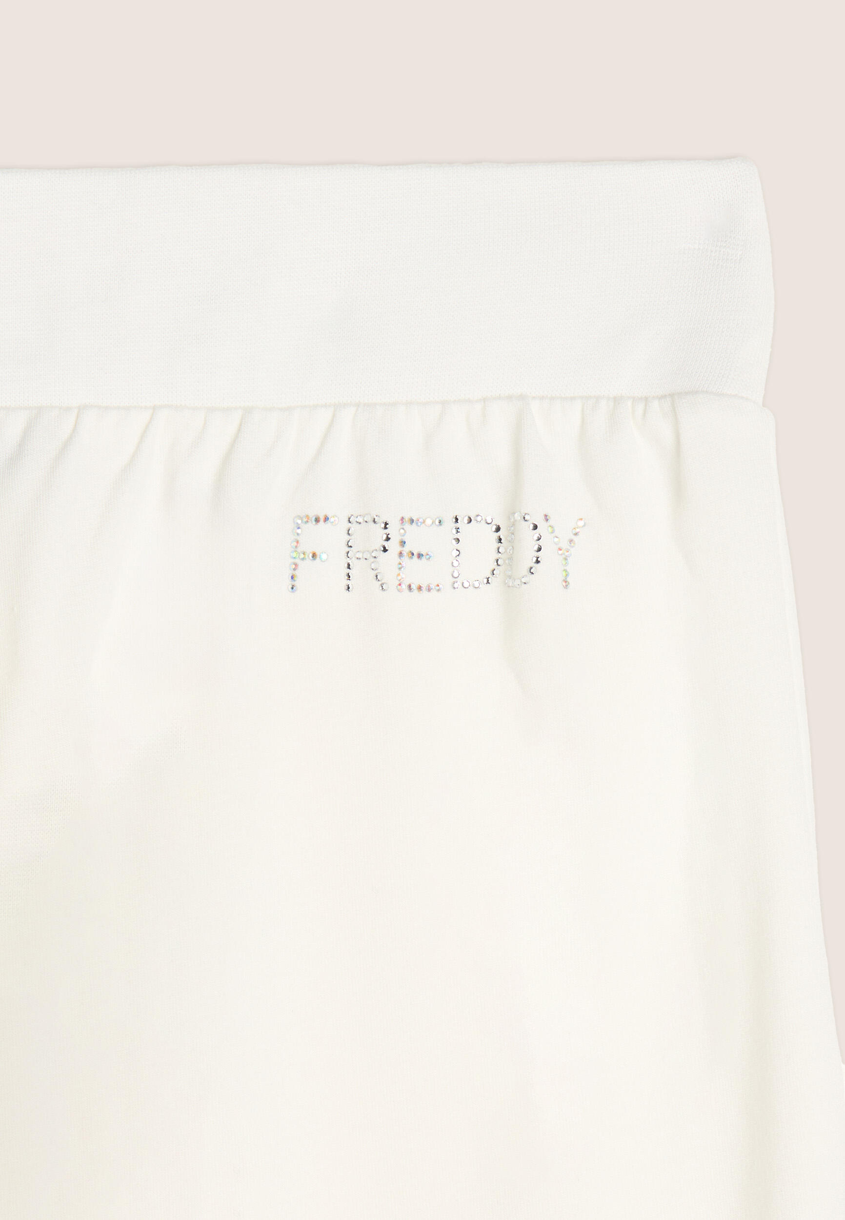 Pantaloni Comfort Fit con gamba dritta e Dettagli in Strass 3/3