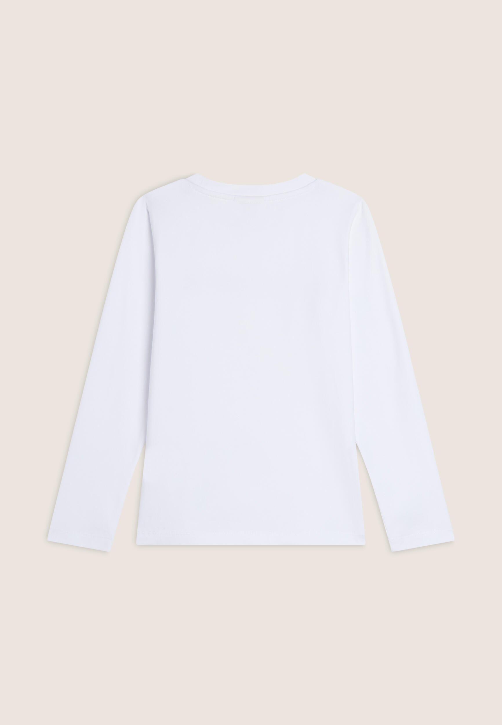 T-shirt da Bambina Manica Lunga con logo Arcobaleno 2/3