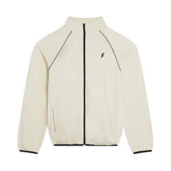 Sweat-shirt homme zippé et col montant avec manches raglan