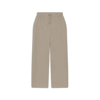 Pantaloni wide leg in Twill di Lyocell