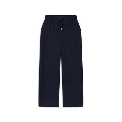 Pantaloni wide leg in Twill di Lyocell