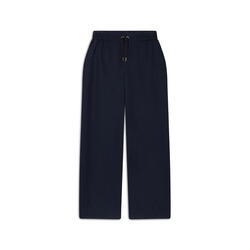 Pantalon large en sergé Lyocell
