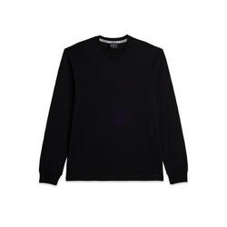 T-shirt à manches longues avec poignets côtelés