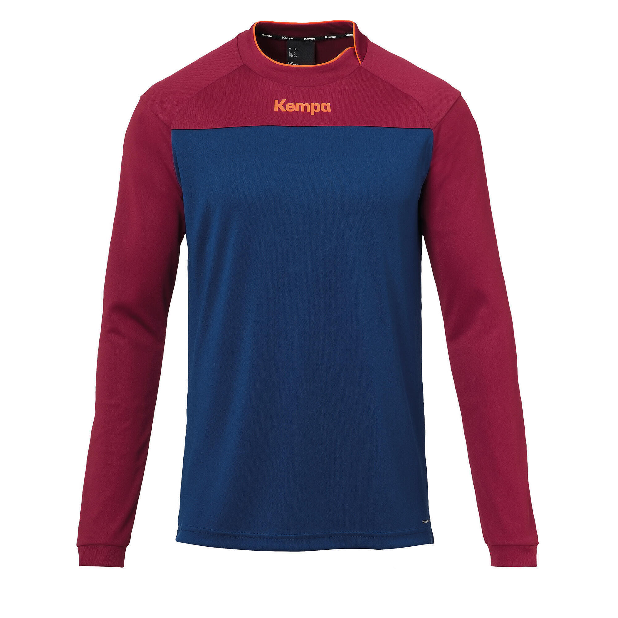 Kempa - Longsleeve Prime Kempa - Sweat-shirt - Bleu|rouge - 40 M - Decathlon