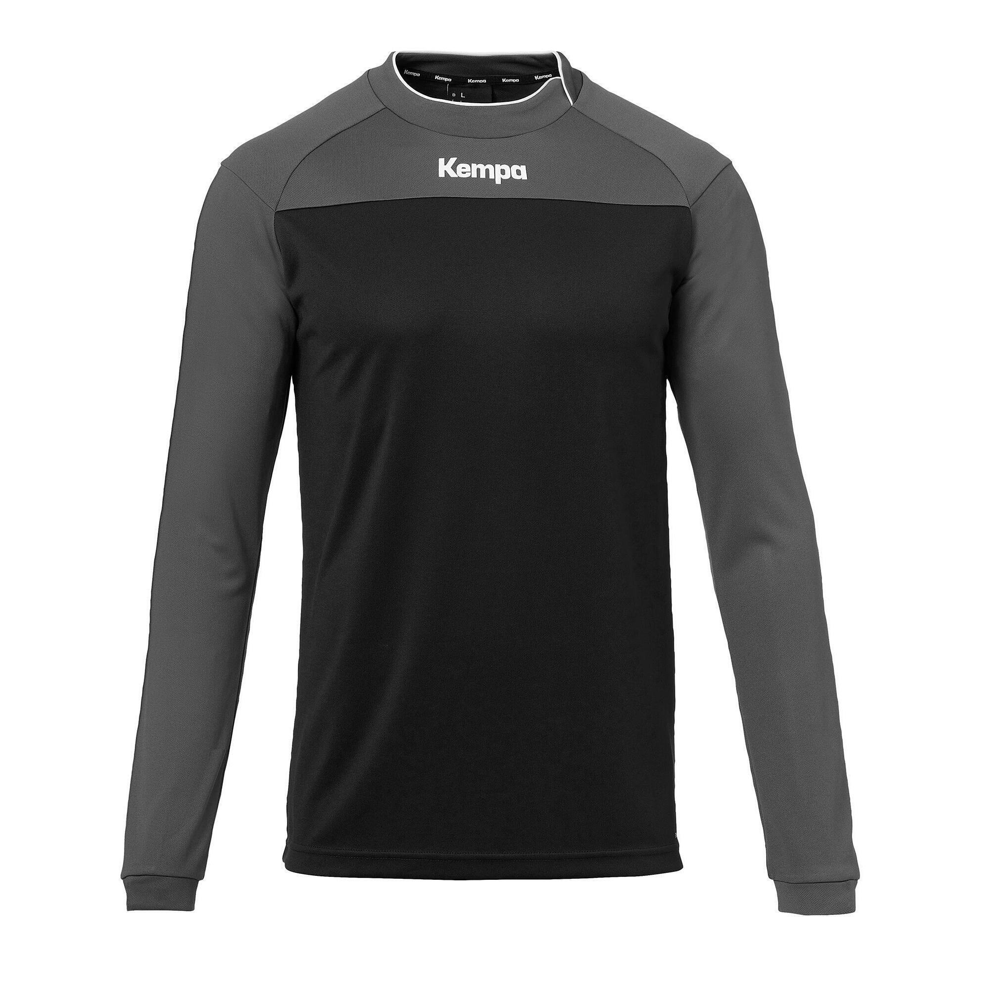 Kempa - Longsleeve Prime Kempa - Sweat-shirt - Gris|marron|mauve|noir - 40 M - Decathlon