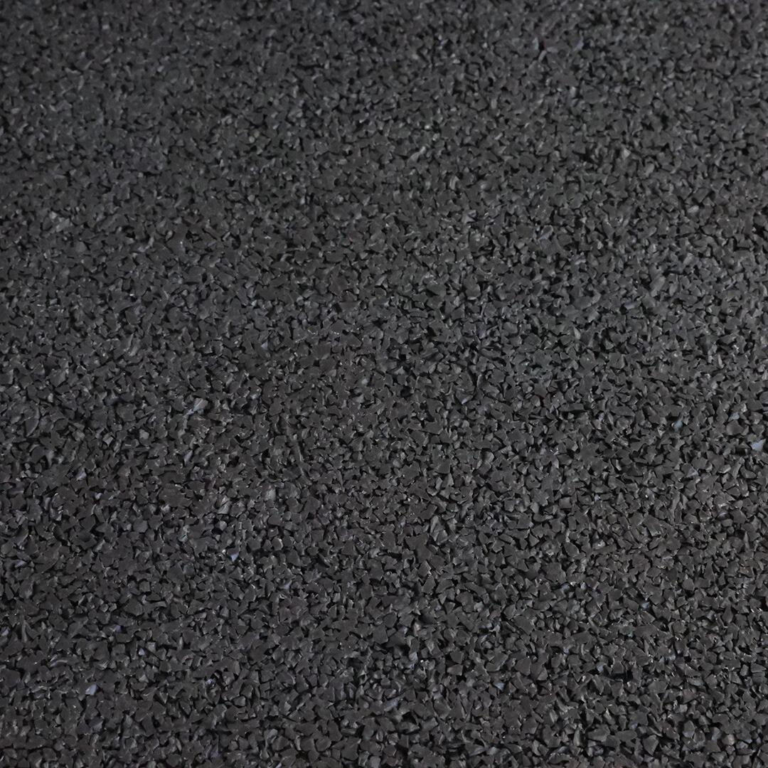 Dalle en caoutchouc avec couche supérieure EPDM 45 mm - 50 x 50 cm - Noire 2/5