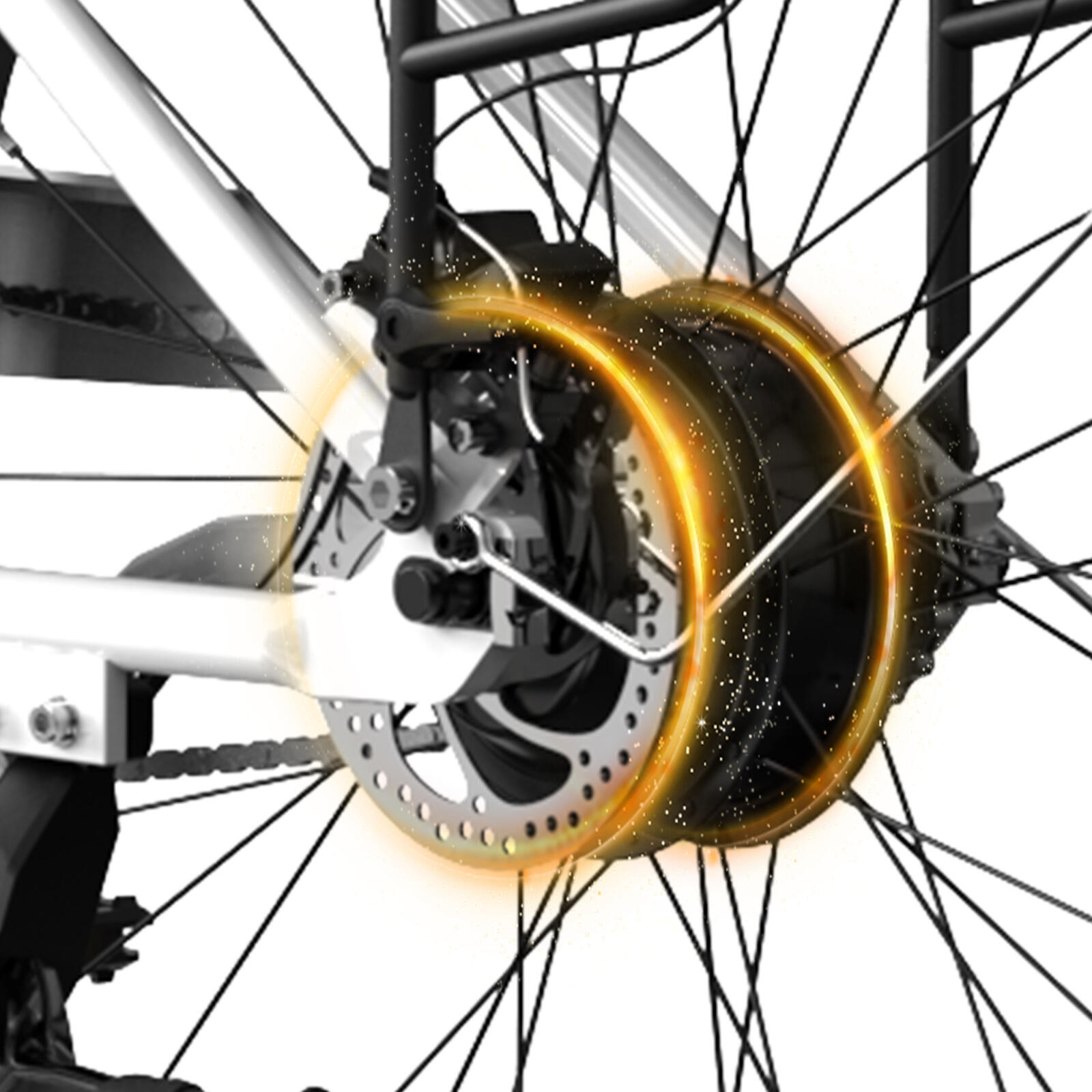 Rower elektryczny dla dorosłych z oponą 26'' 36V 15.6Ah APP EVERCROSS - EK8 3/8