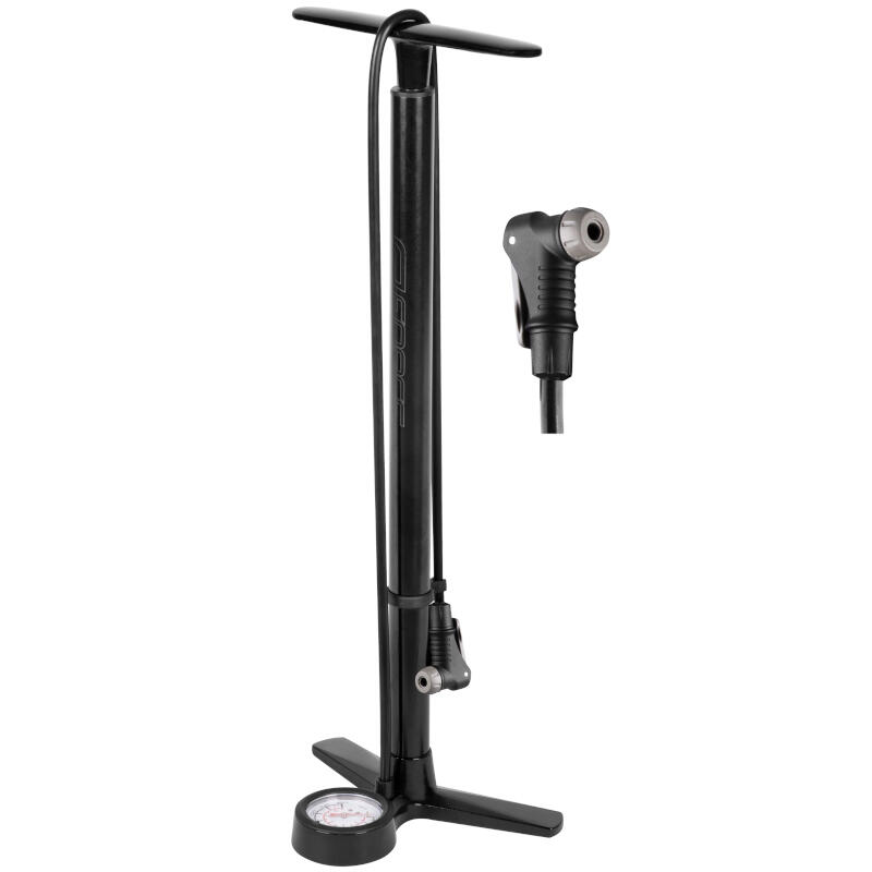 Pompka rowerowa podłogowa aluminiowa z manometrem Force Magna 2.0