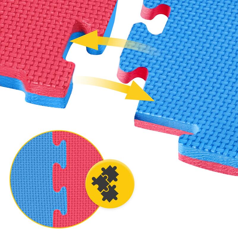 Pěnová podložka PUZZLE 4FIZJO podlaha do posilovny