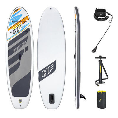 Aufblasbares Paddel-Board mit Zubehör Bestway Hydro-Force Weiß