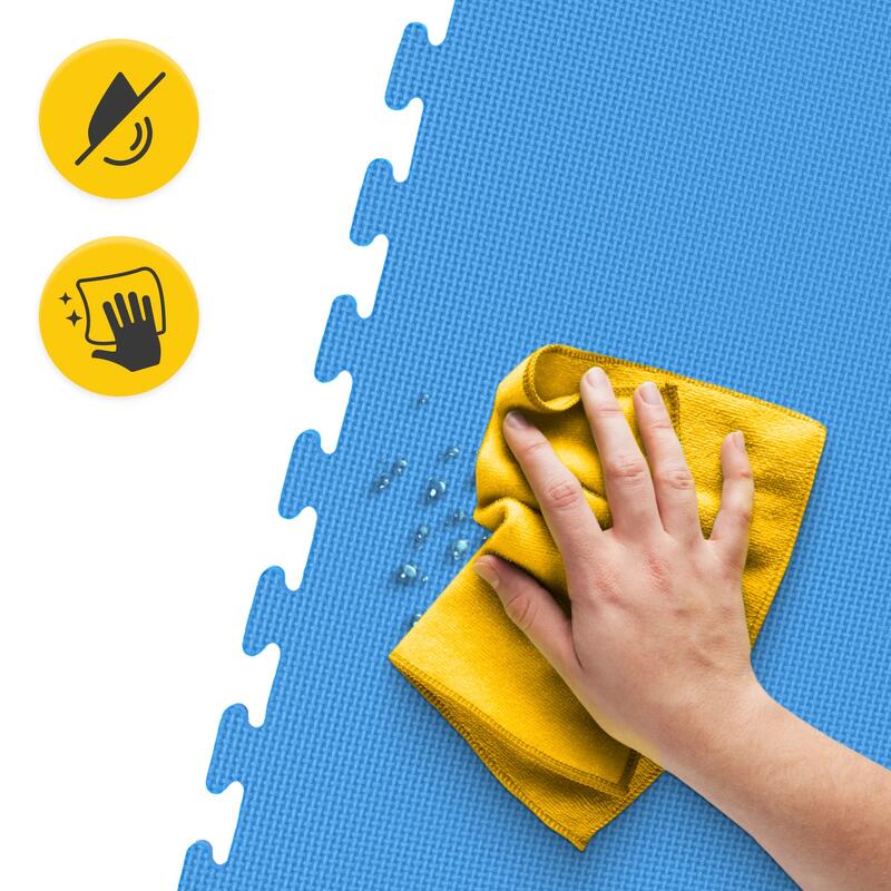 Pěnová podložka PUZZLE 4FIZJO podlaha do posilovny