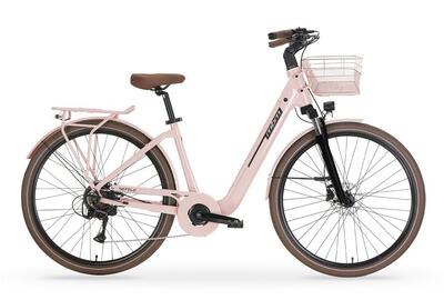 Elektrische stadsfiets nefele 28 inch, roze