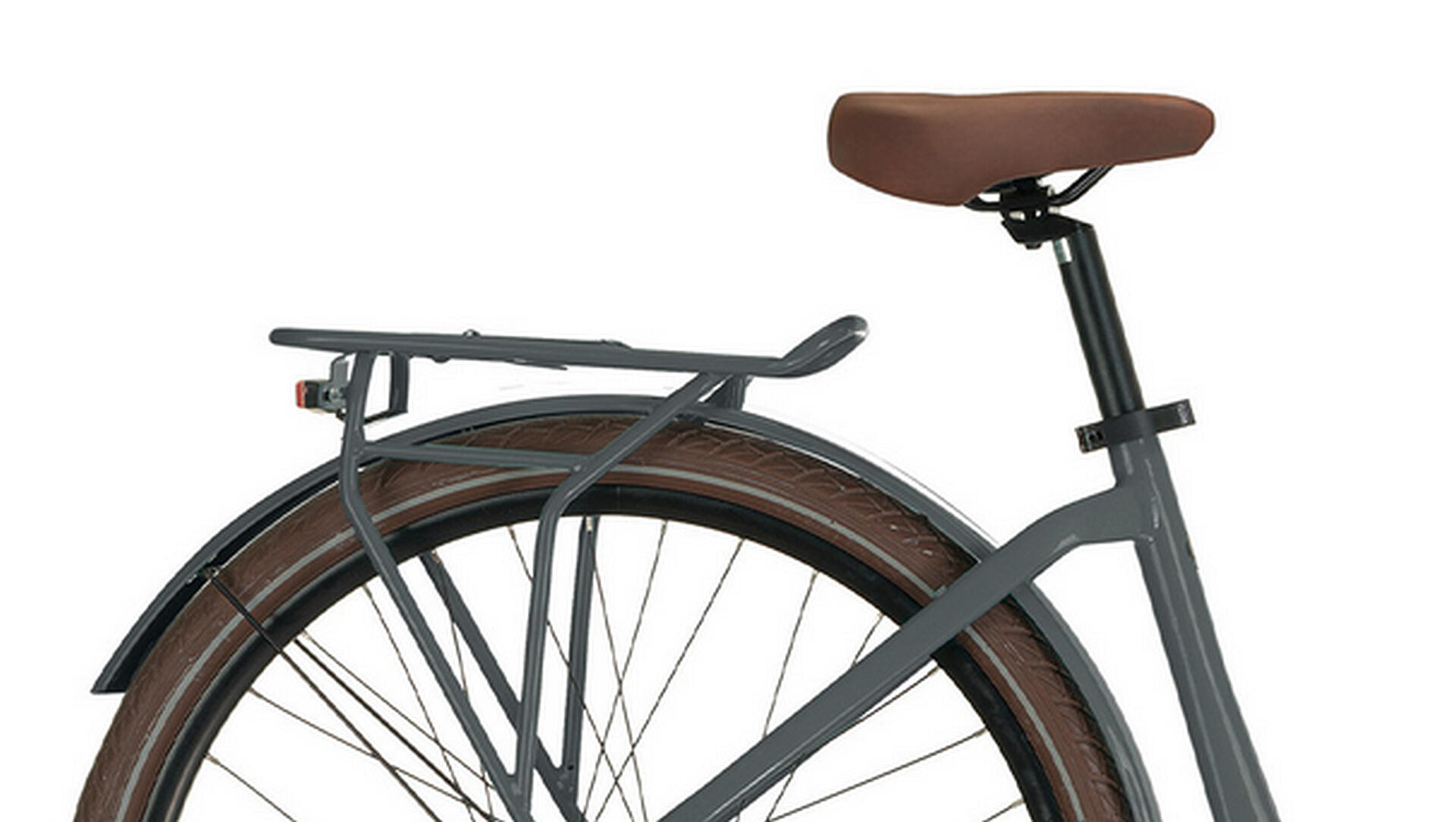 Elektro-Citybike NEFELE 26 Zoll, grau 3/4