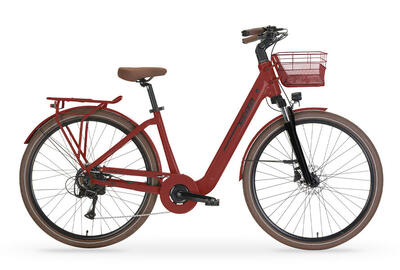 Elektrische stadsfiets nefele 26 inch, rood