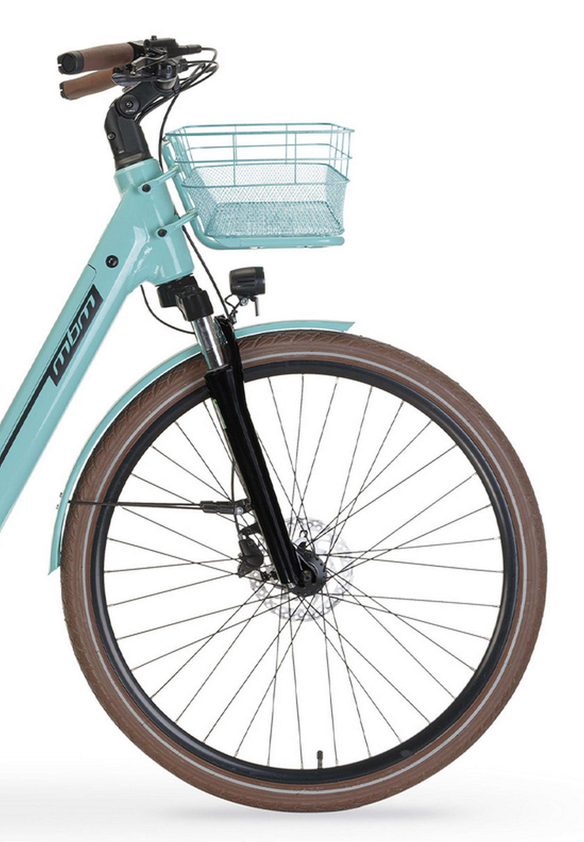 Elektro-Citybike NEFELE 26 Zoll, türkis 2/4