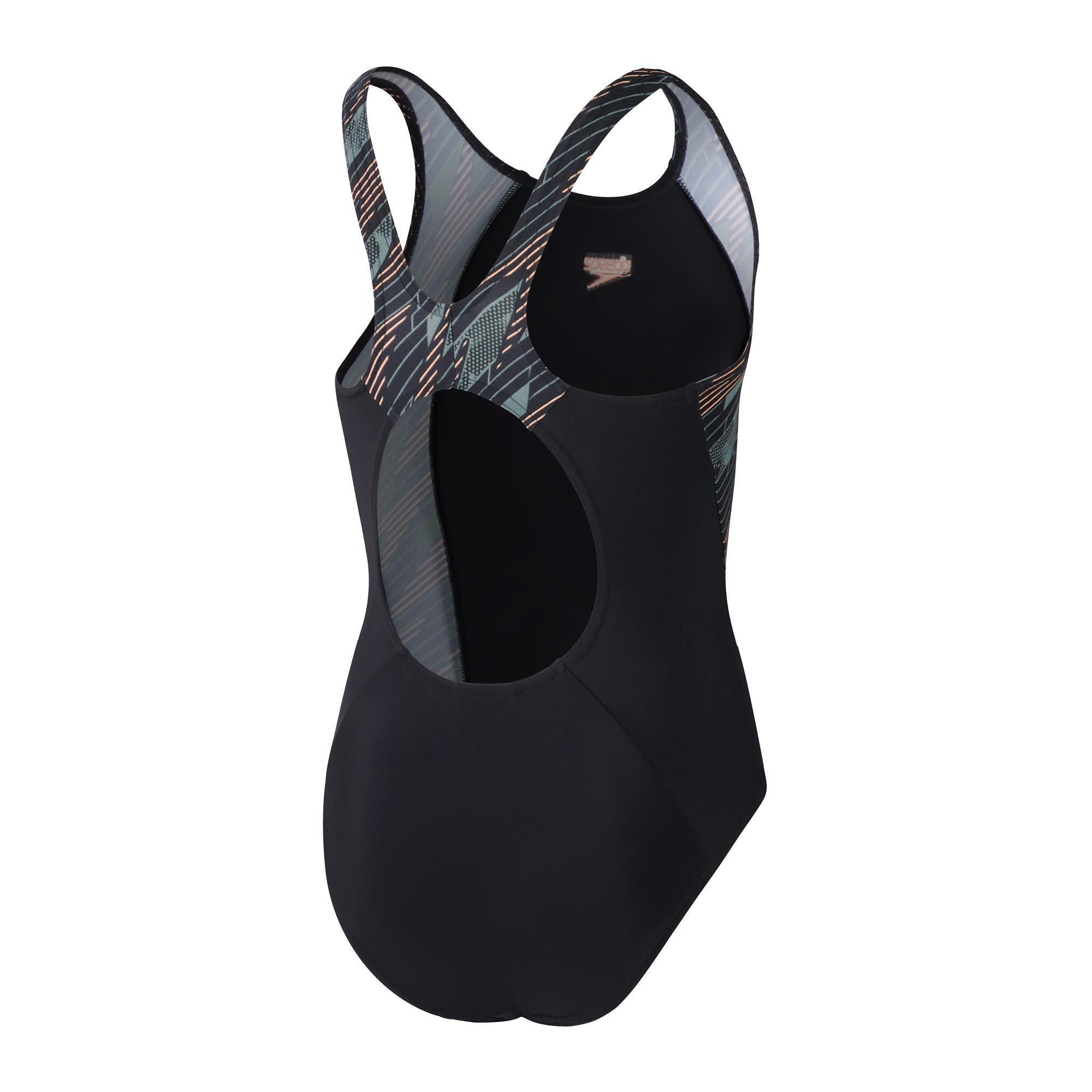 Maillot de bain 1 pièce fille Speedo Eco H-Boom Splice Muscleback 2/5