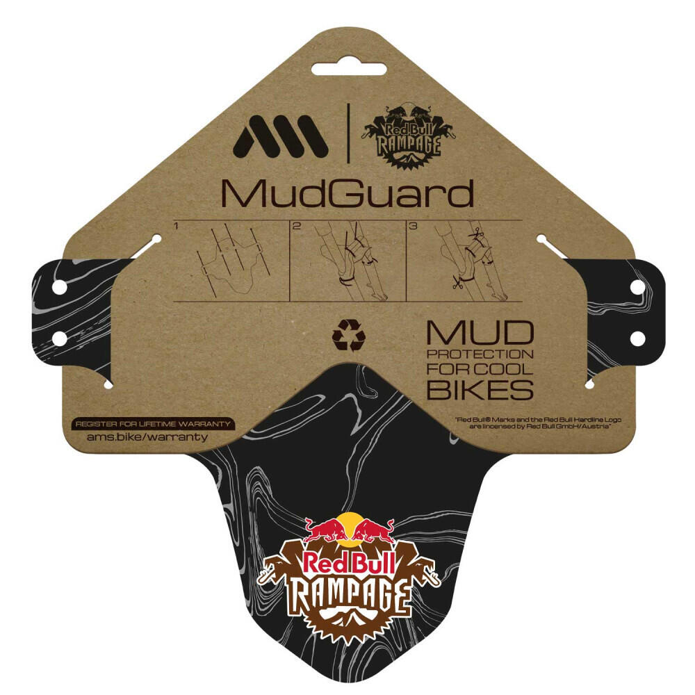 Garde-boue AMS - Red Bull Rampage Ridgeline White 4/4