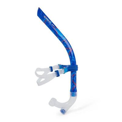 Speedo centre snorkel bllue flame/pool blue/fluo tangerine