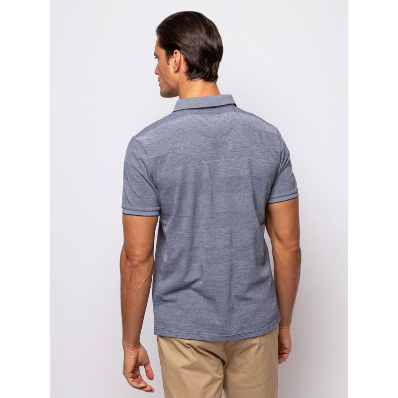 Tricou cu mânecă scurtă, cu guler, pentru bărbați DEVICE
