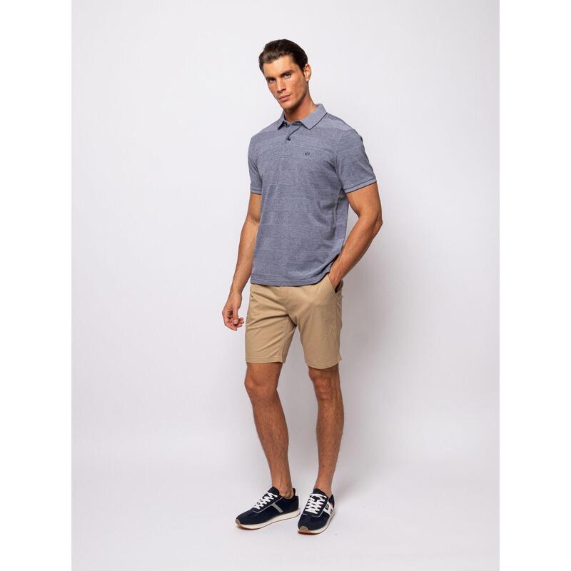 Tricou cu mânecă scurtă, cu guler, pentru bărbați DEVICE