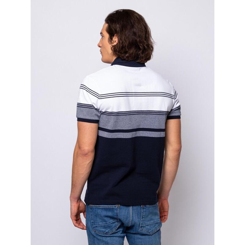 Tricou cu mânecă scurtă, cu guler, pentru bărbați DOREK