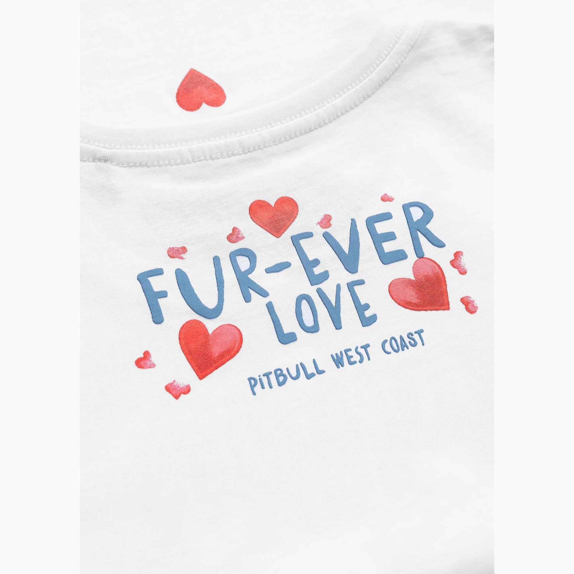 T-shirt femme Pitbull Fur Ever Love 5/5