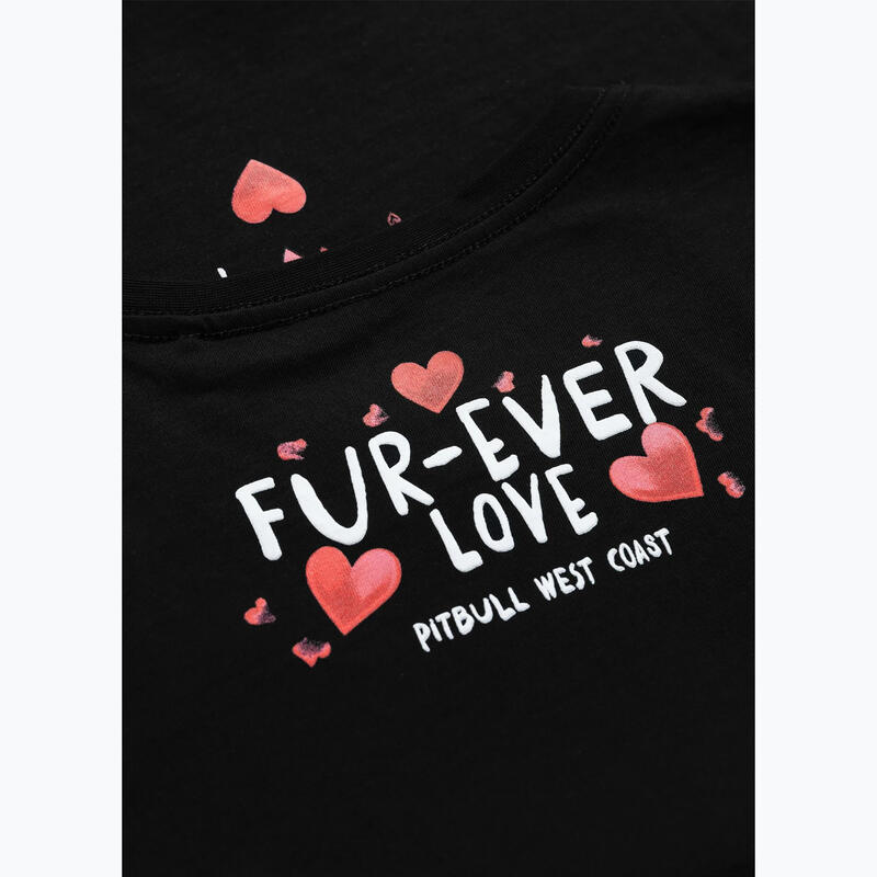 Tricou damă Pitbull Fur Ever Love