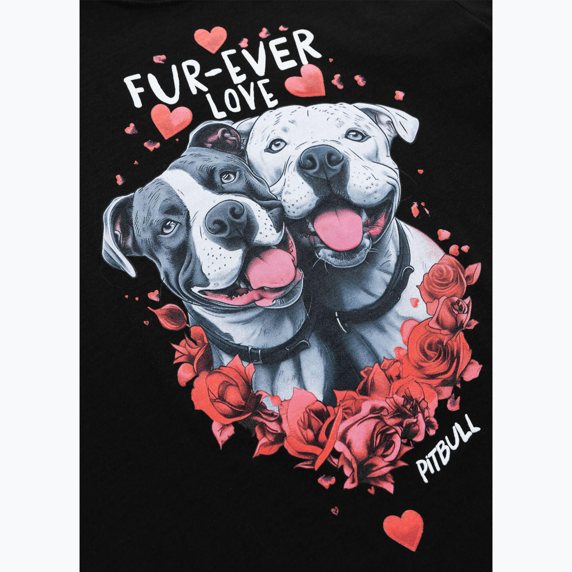 Camiseta de mujer Pitbull Fur Ever Love 4/5