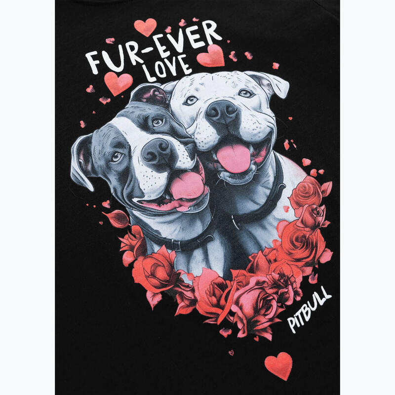 Tricou damă Pitbull Fur Ever Love