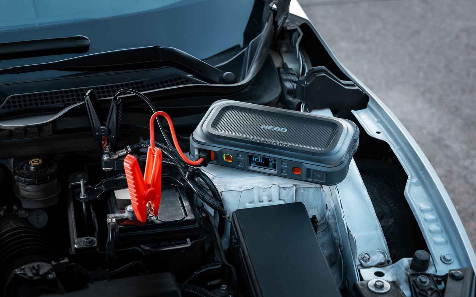 NEBO Assist Air – Booster Batterie + Compresseur Air 8 bars - Fonction powerbank 2/4