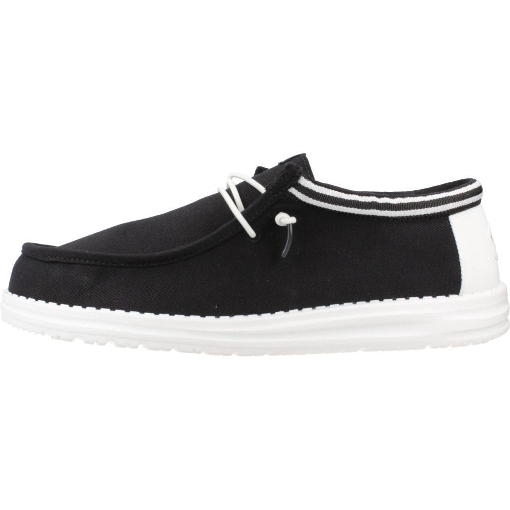 Baskets Hey Dude Modèle Wally Letterman Couleur Noir 2/5