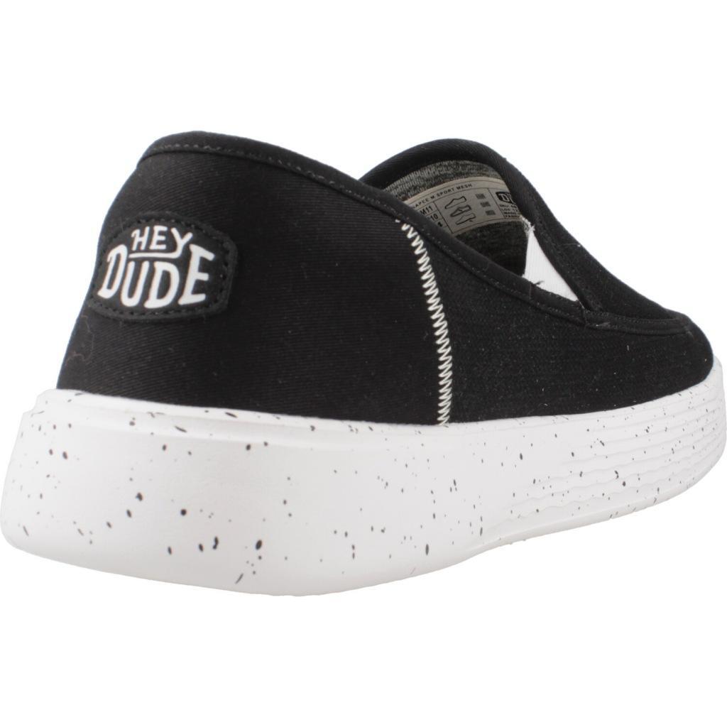 Baskets Hey Dude Modèle Sunappe Couleur Noir 3/5