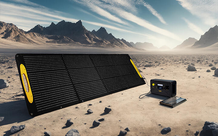 Panneau solaire portable P100 2/5