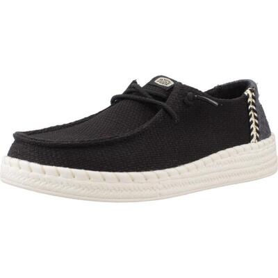 Hey Dude Modell Wendy Espadrille Woven Farbe Schwarz