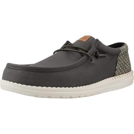 Sneakers Hey Dude Modell Wally Funk Block Print Farbe Grau
