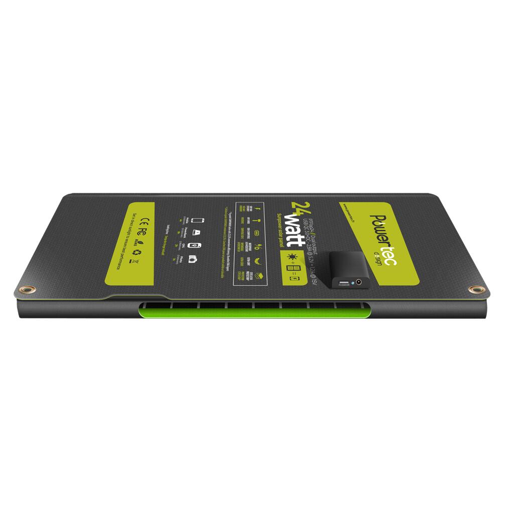 Chargeur solaire Dual 5V USB / 12V DC5521 - MPPT - 700g étanche et incassable 4/7
