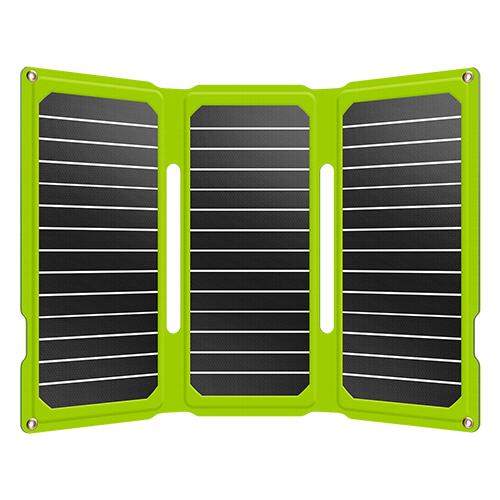 Chargeur solaire Dual 5V USB / 12V DC5521 - MPPT - 700g étanche et incassable