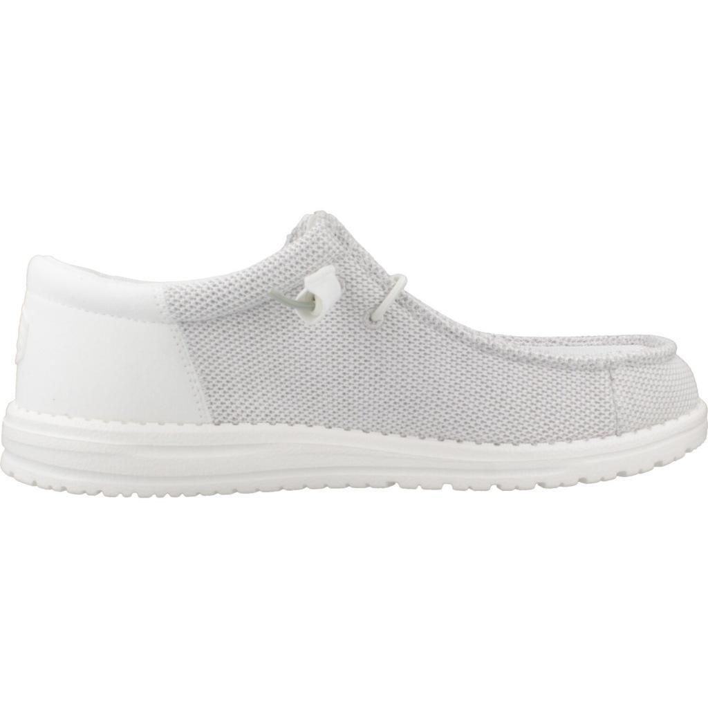 Sneakers Hey Dude Model Wally Funk Mono Kleur Wit 4/5