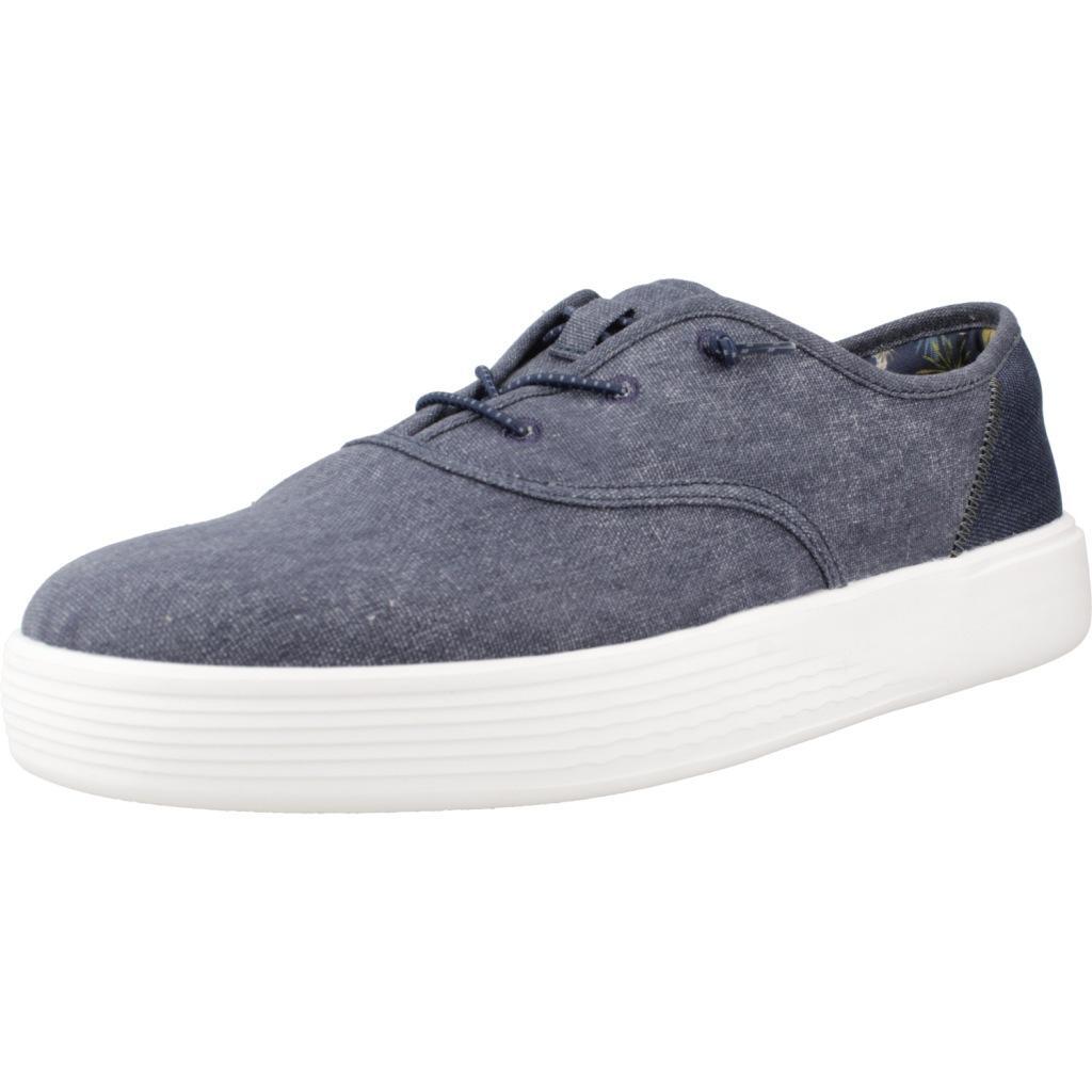 Pro Brands - Baskets Hey Dude Modèle Conway Craft Linen Couleur Bleu - Chaussures De Sport - Bleu - Decathlon