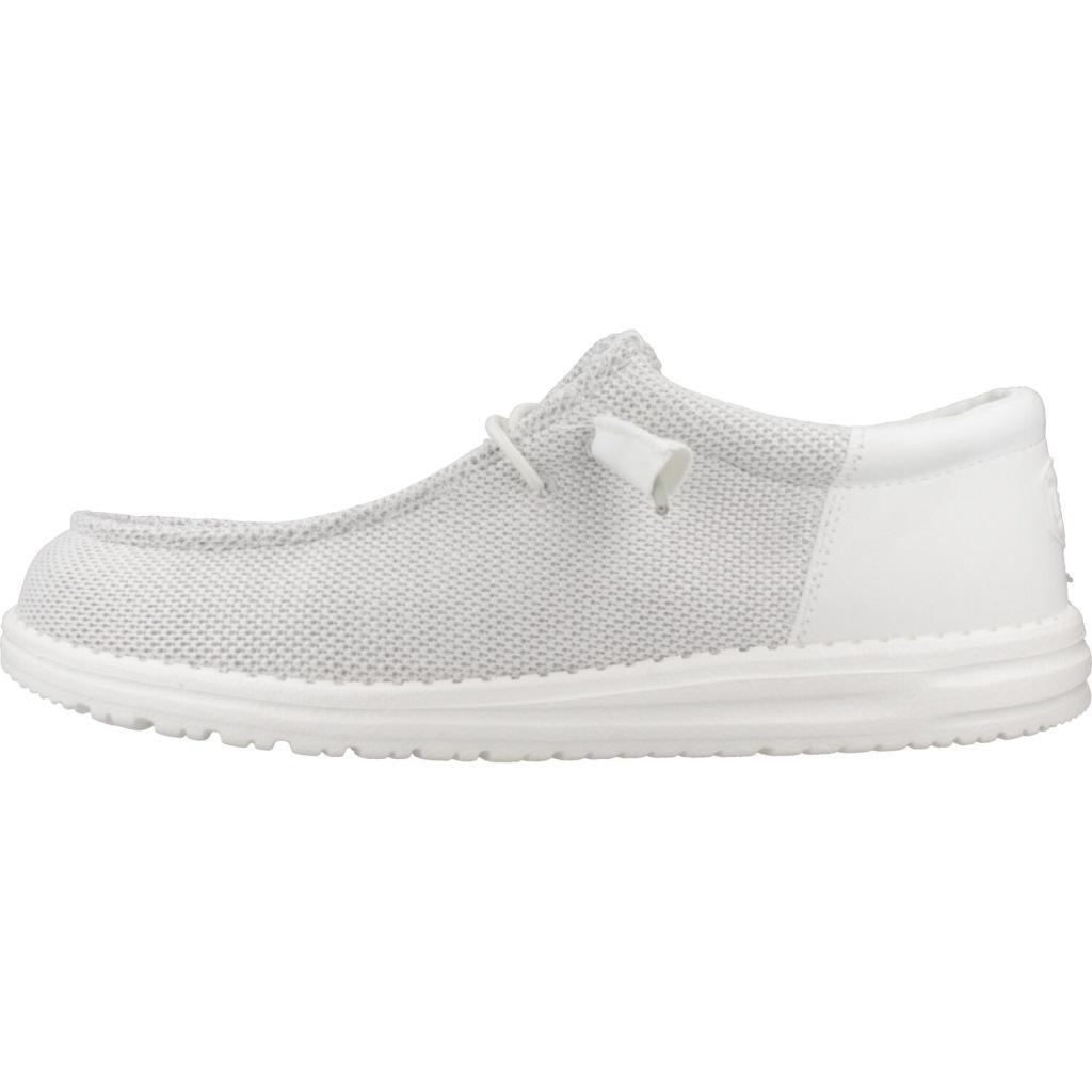 Sneakers Hey Dude Model Wally Funk Mono Kleur Wit 2/5