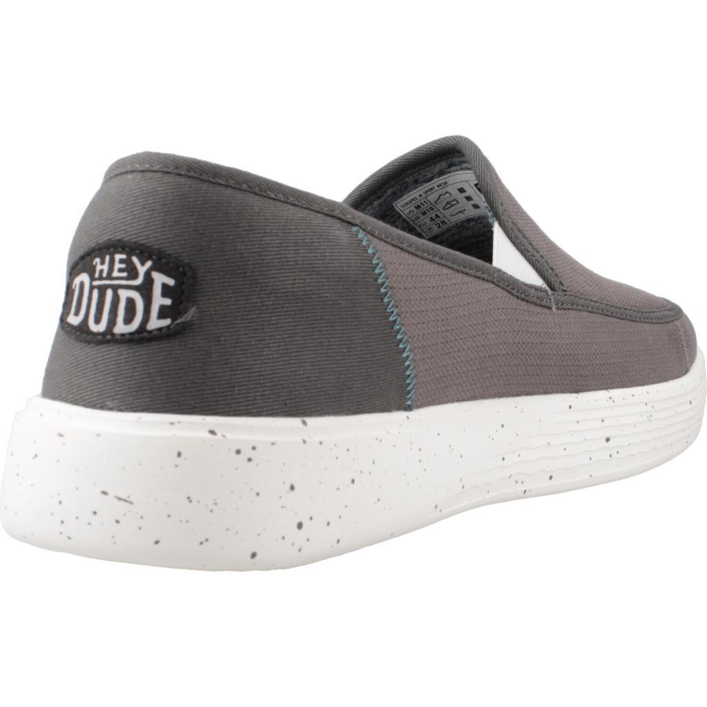 Baskets Hey Dude Modèle Sunappe Couleur Gris 3/5