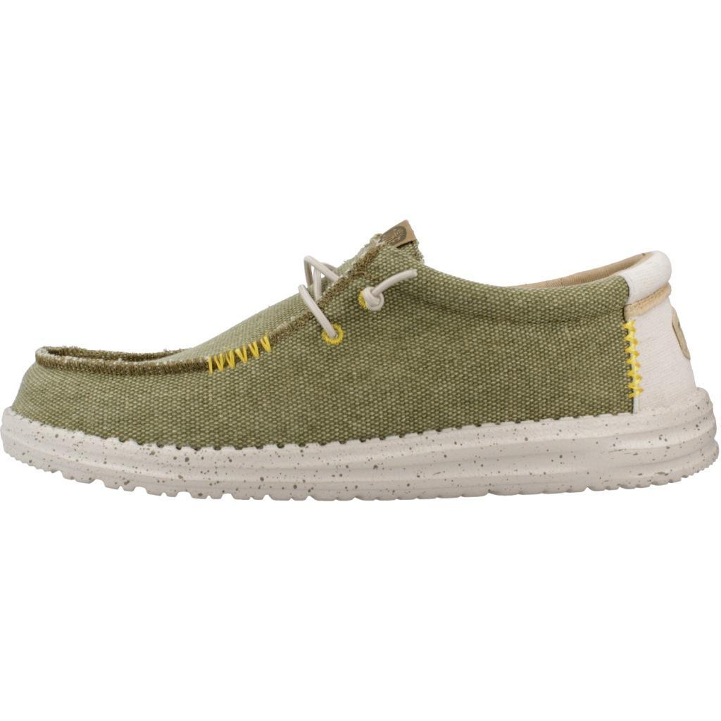 Ténis Hey Dude Modelo Wally Coastline Jute Cor Verde 2/5