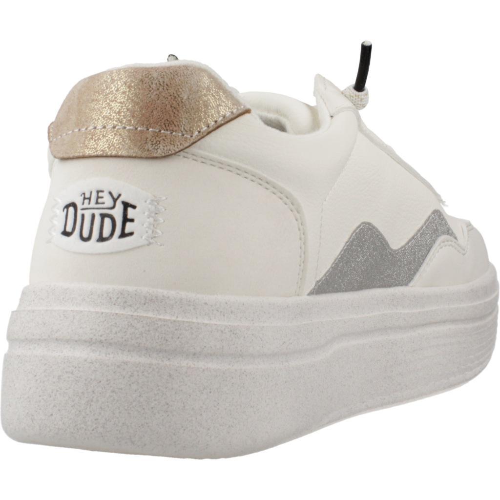 Zapatillas mujer Hey Dude Hudson Lift Metallic 3/5