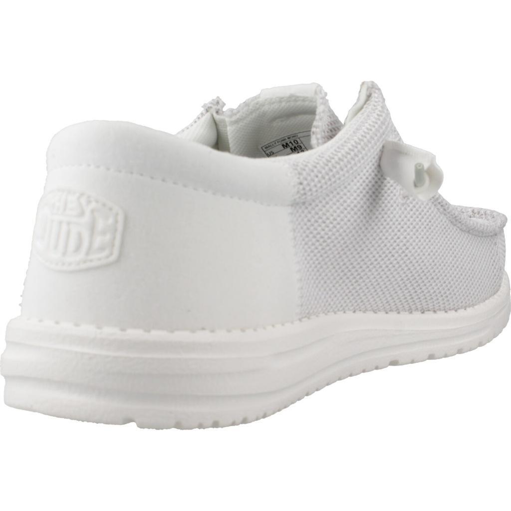 Sneakers Hey Dude Model Wally Funk Mono Kleur Wit 3/5