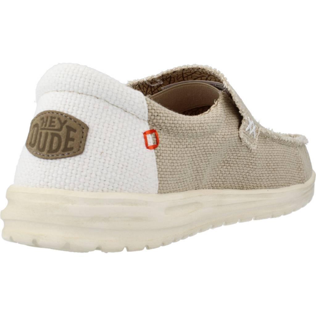 Sneakers Hey Dude Model Mikka Braided Kleur Lichtbruin 3/6