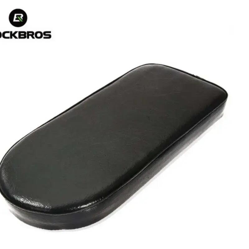 Black Soft PU Leather Bike Rear Seat Cushion
