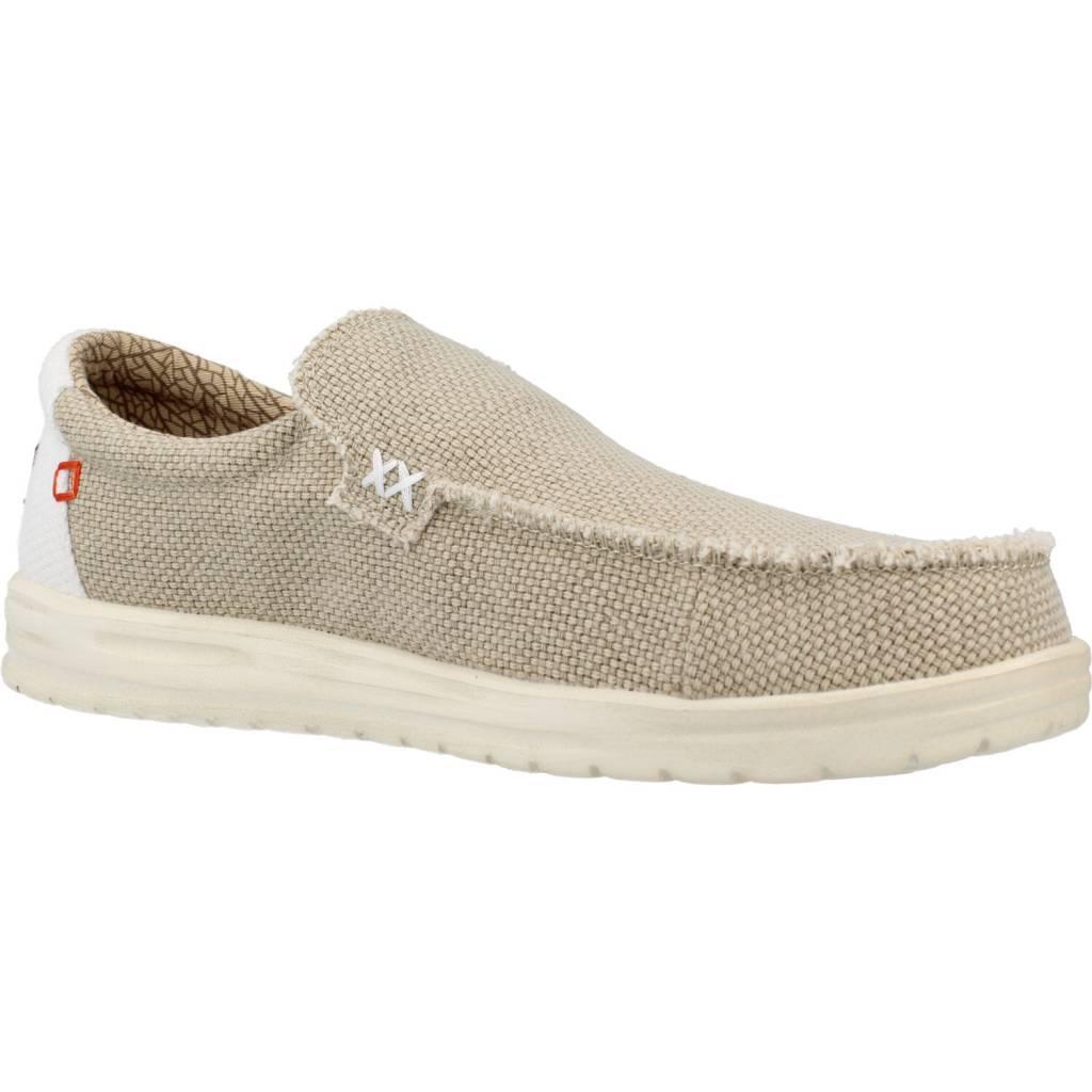 Sneakers Hey Dude Model Mikka Braided Kleur Lichtbruin 5/6