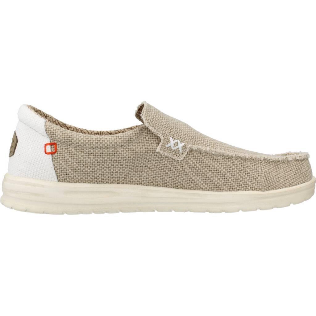 Sneakers Hey Dude Model Mikka Braided Kleur Lichtbruin 4/6
